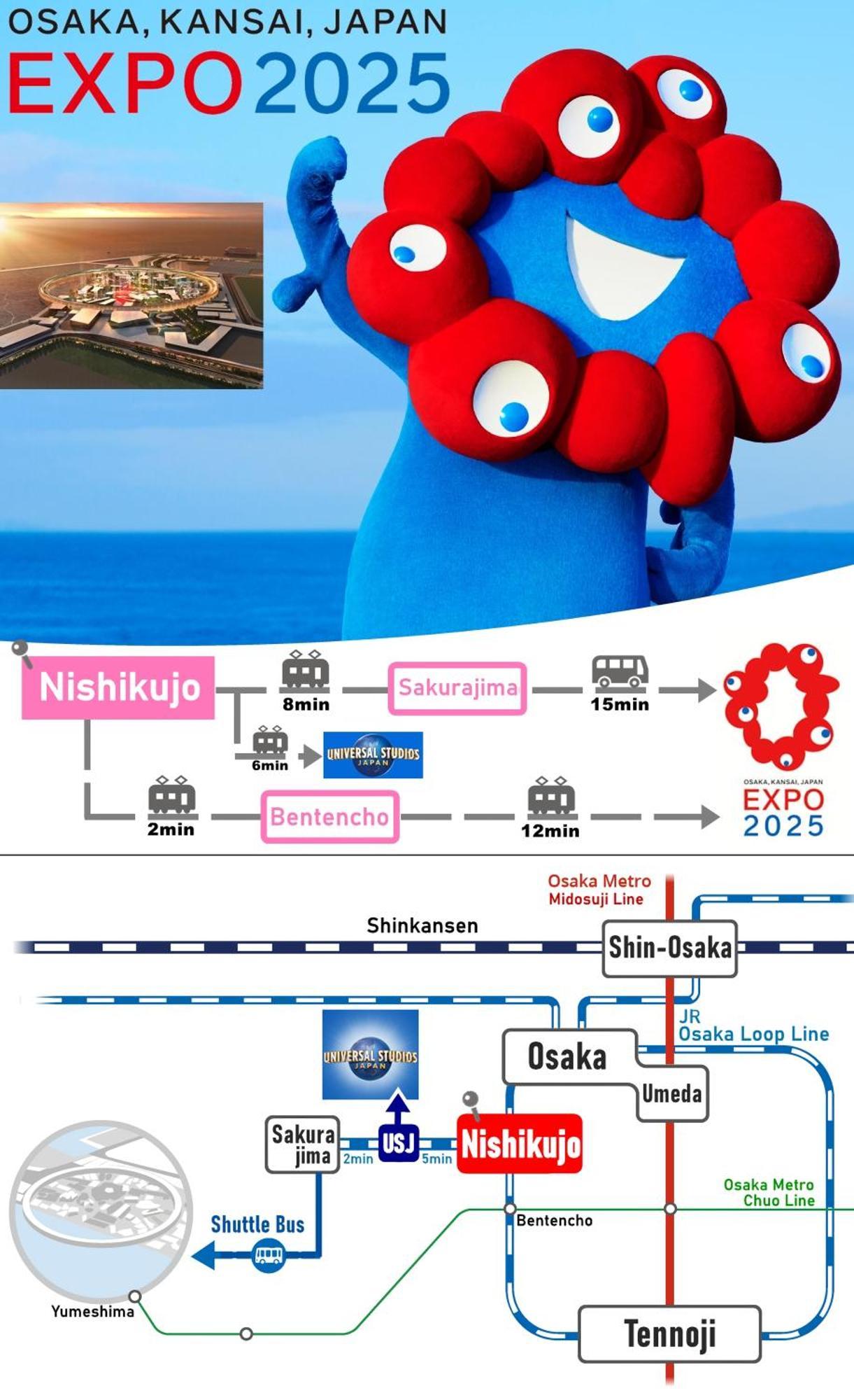 Usj 2 Stops, Umeda&Dotonbori 8Mins, Ninja Style Sv1 Osaka Buitenkant foto
